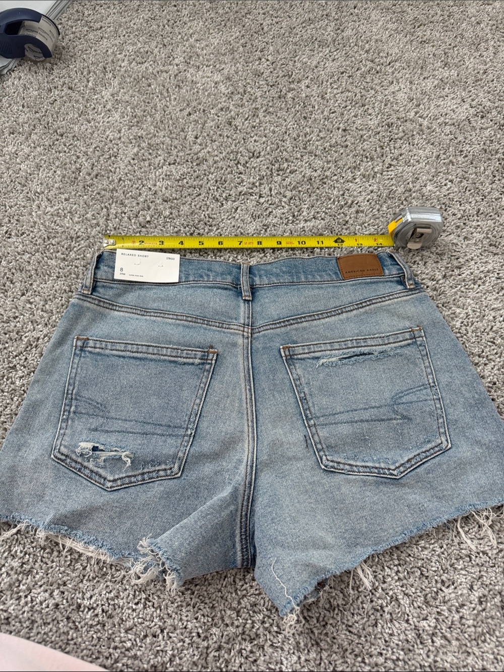 American Eagle strigid denim Shorts